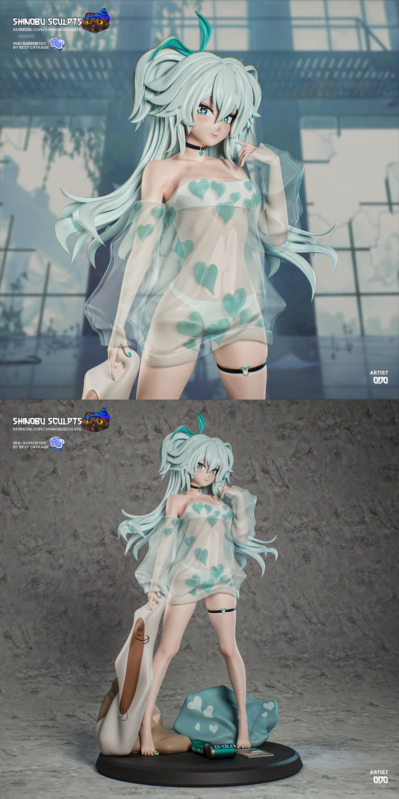 Florence – Girls Frontline 2 – Exilium STL Figure for 3D Printer STL model for 3D printing