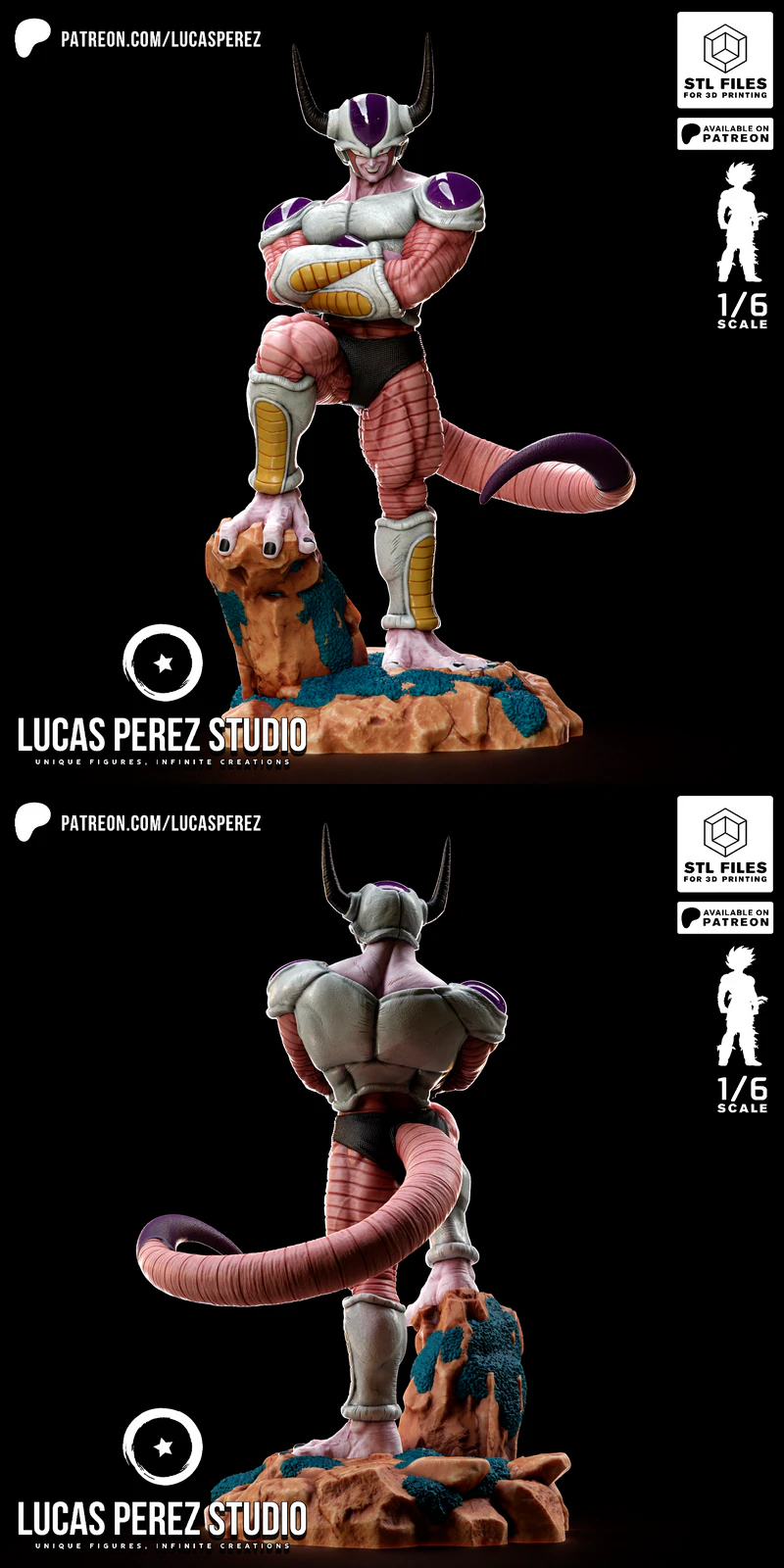 Freezer Second Form STL File for 3D Printing Scene STL model for 3D printing