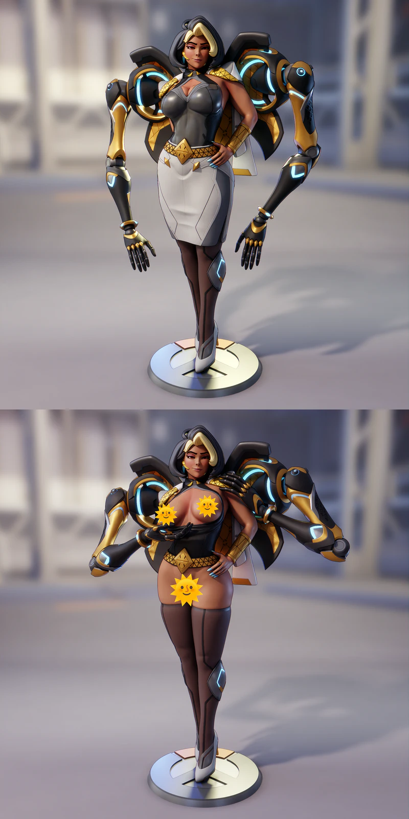 Overwatch – Domina STL model for 3D printing