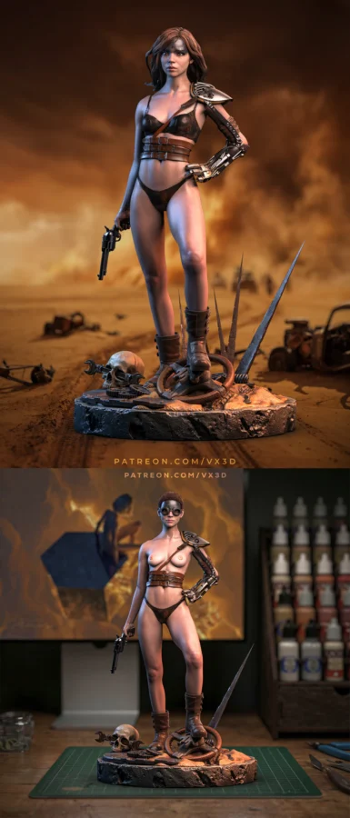 Furiosa – MadMax Extra STL model for 3D printing