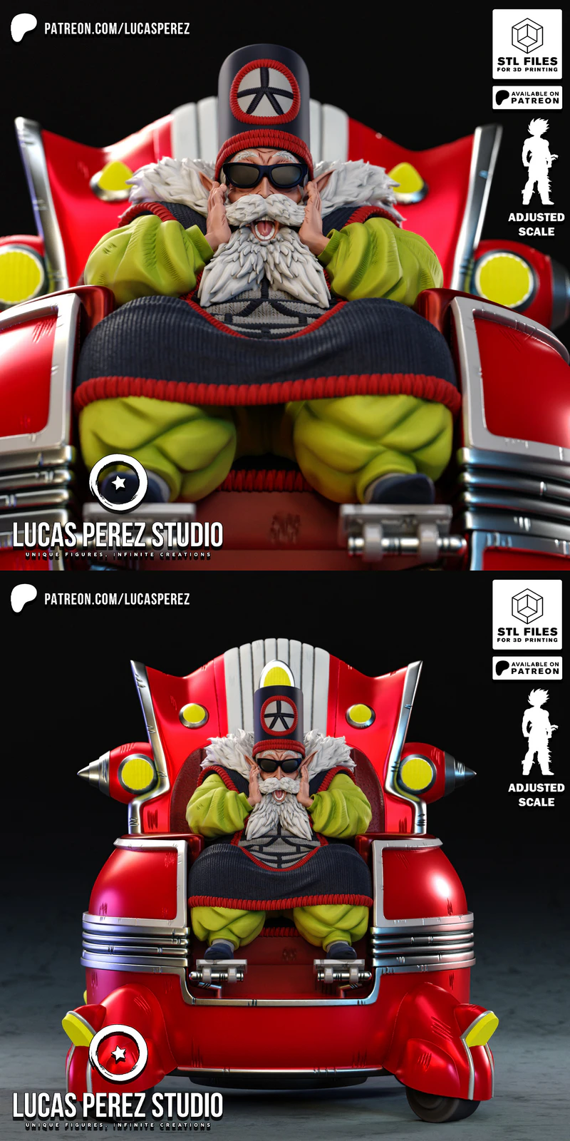 Grand Kai 3D Printable STL Figure for Resin Printer STL model for 3D printing