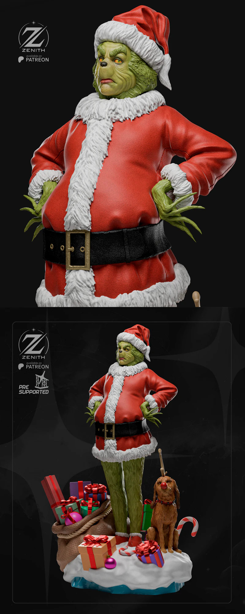 GRINCH 3D Printable STL Model STL model for 3D printing