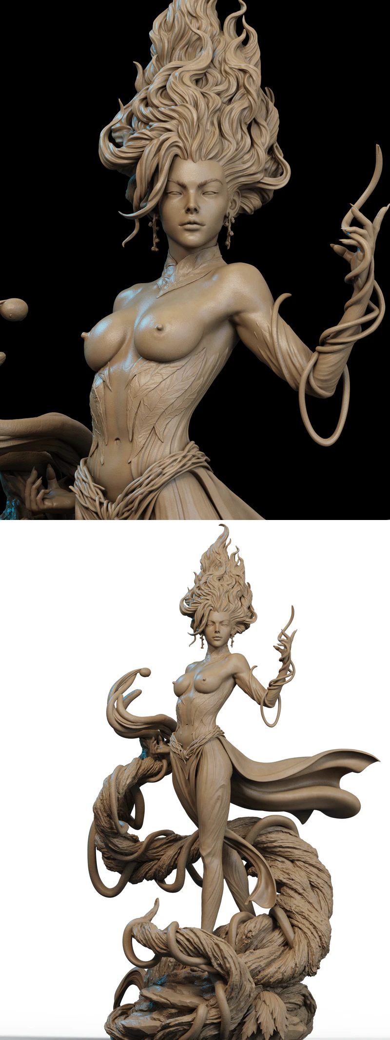 Gaia Extra STL model for 3D printing
