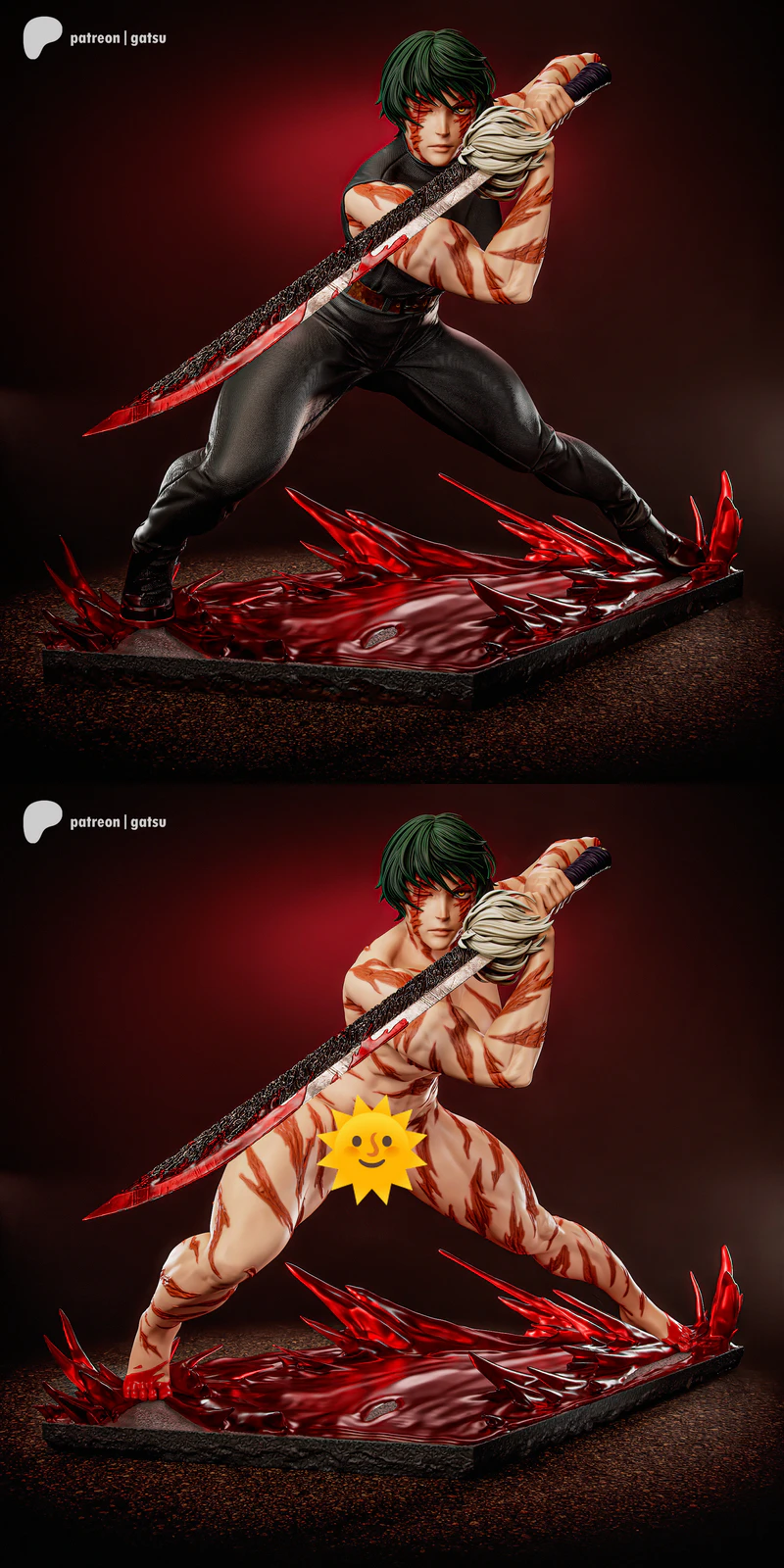 Jujutsu Kaisen – Maki Zenin STL model for 3D printing