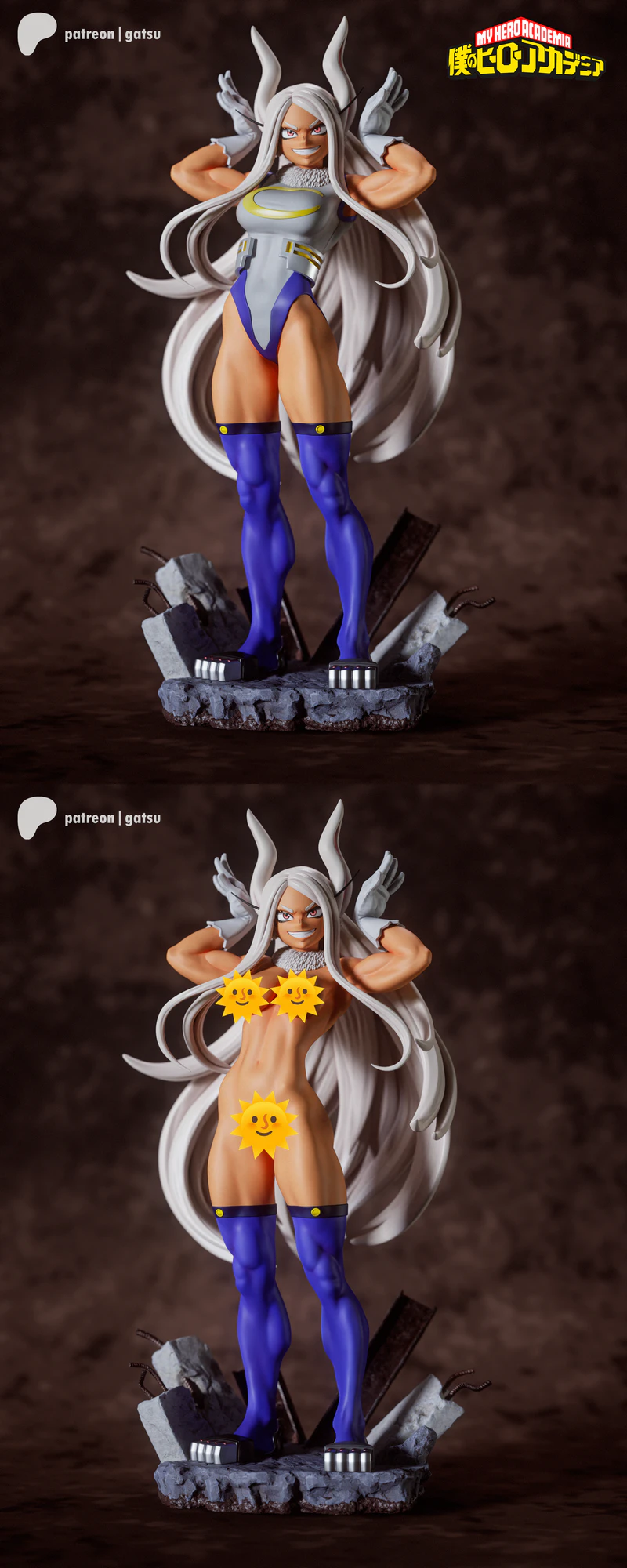 My Hero Acedemia – Mirko STL model for 3D printing