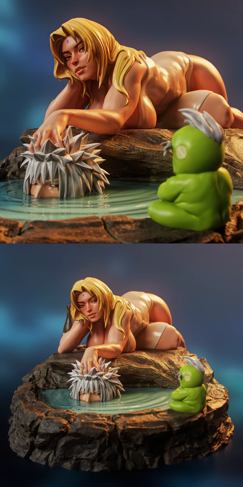 Naruto – Tsunade 3D Printable STL File STL model for 3D printing