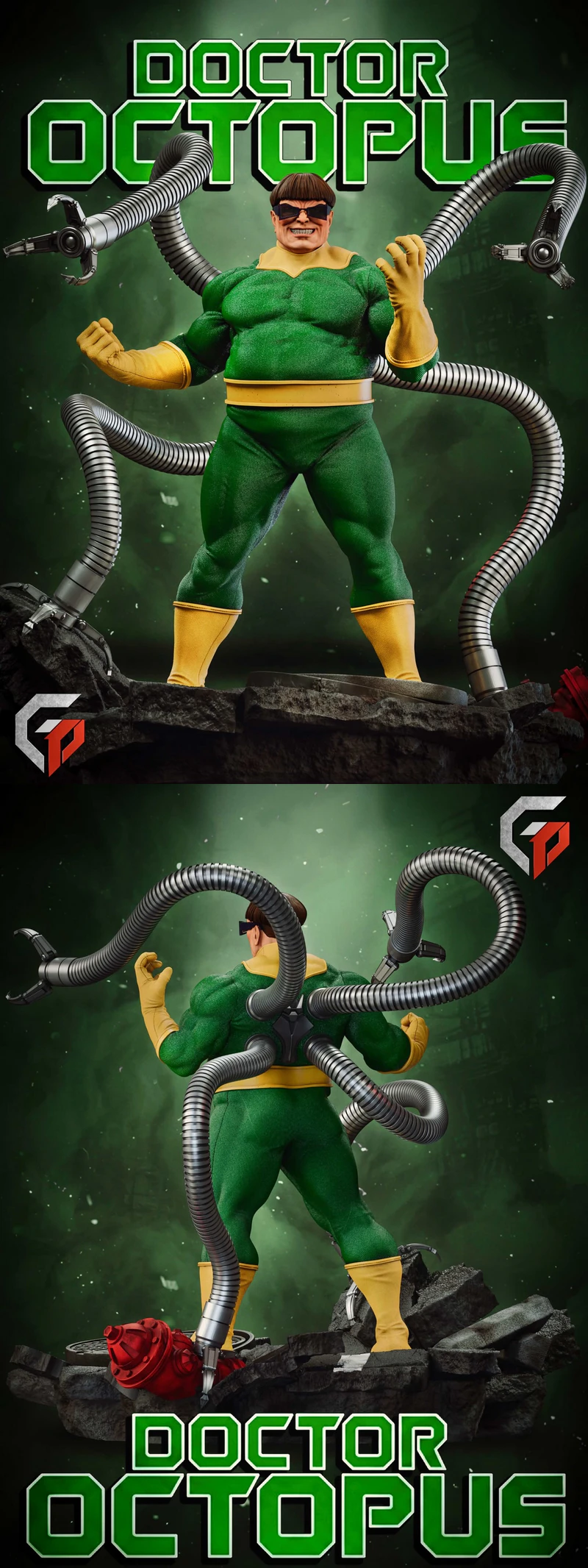 Doctor Octopus STL model for 3D printing