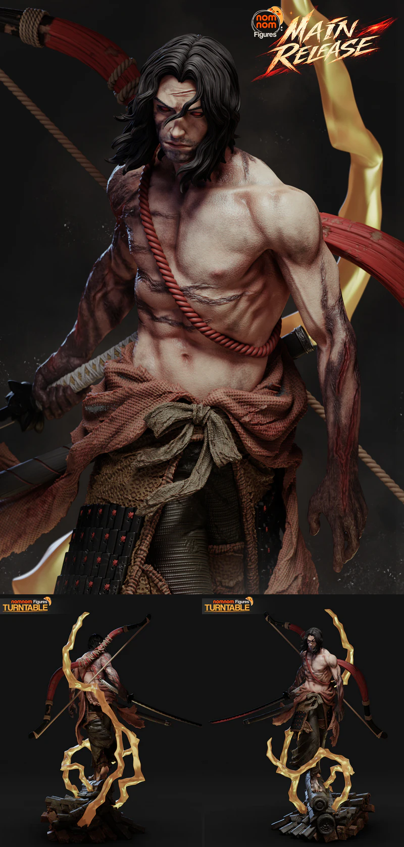 Genichiro Ashina – Sekiro STL model for 3D printing