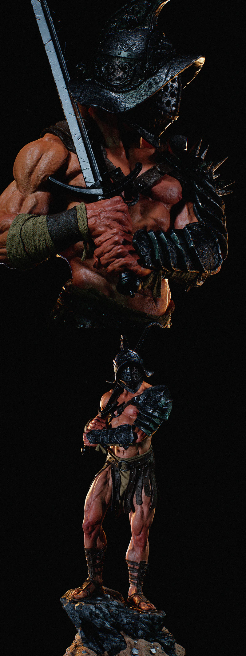 Gladiator STL model for 3D printing