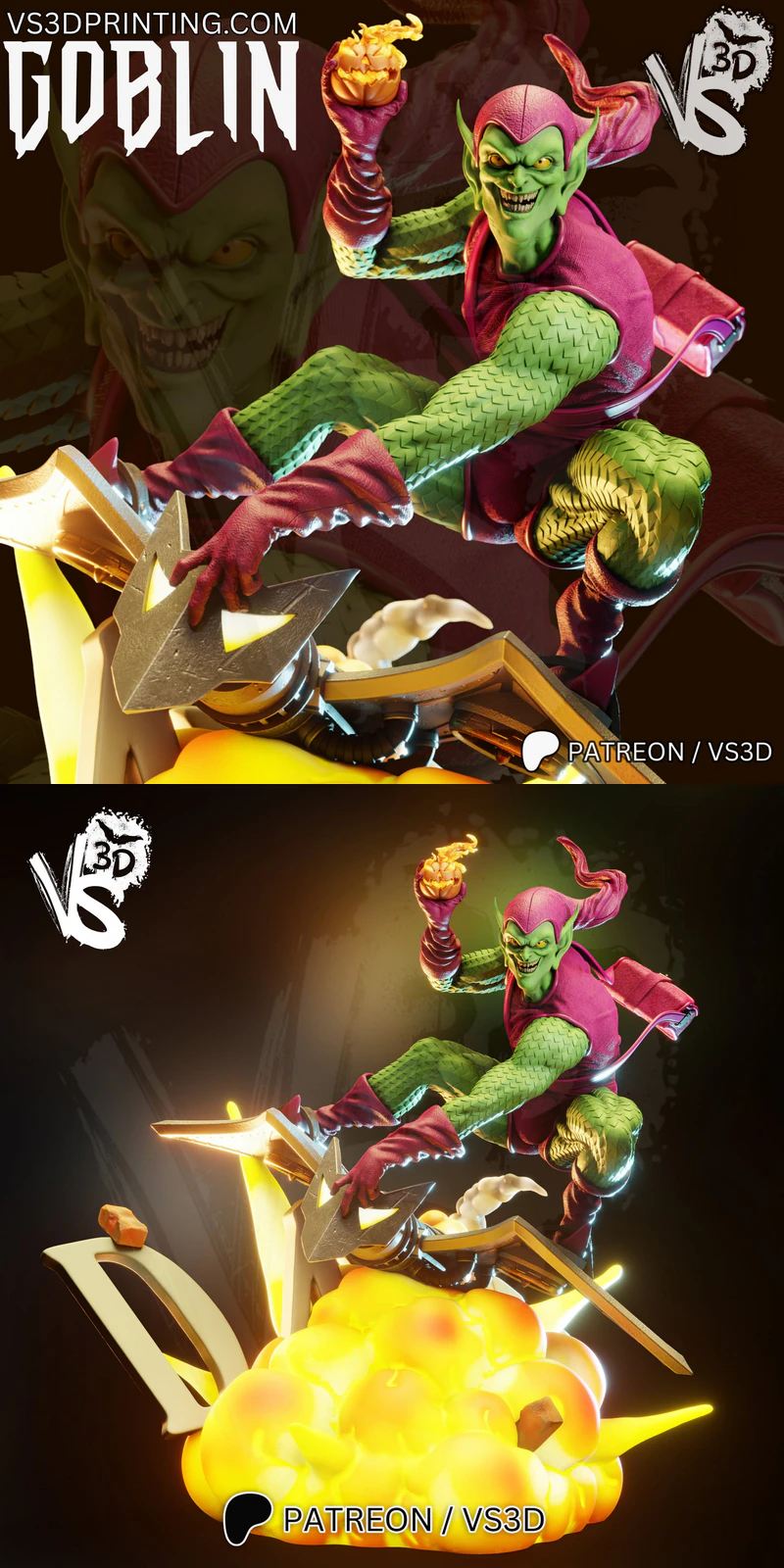 Goblin TAS 3D Printable Miniature STL File STL model for 3D printing