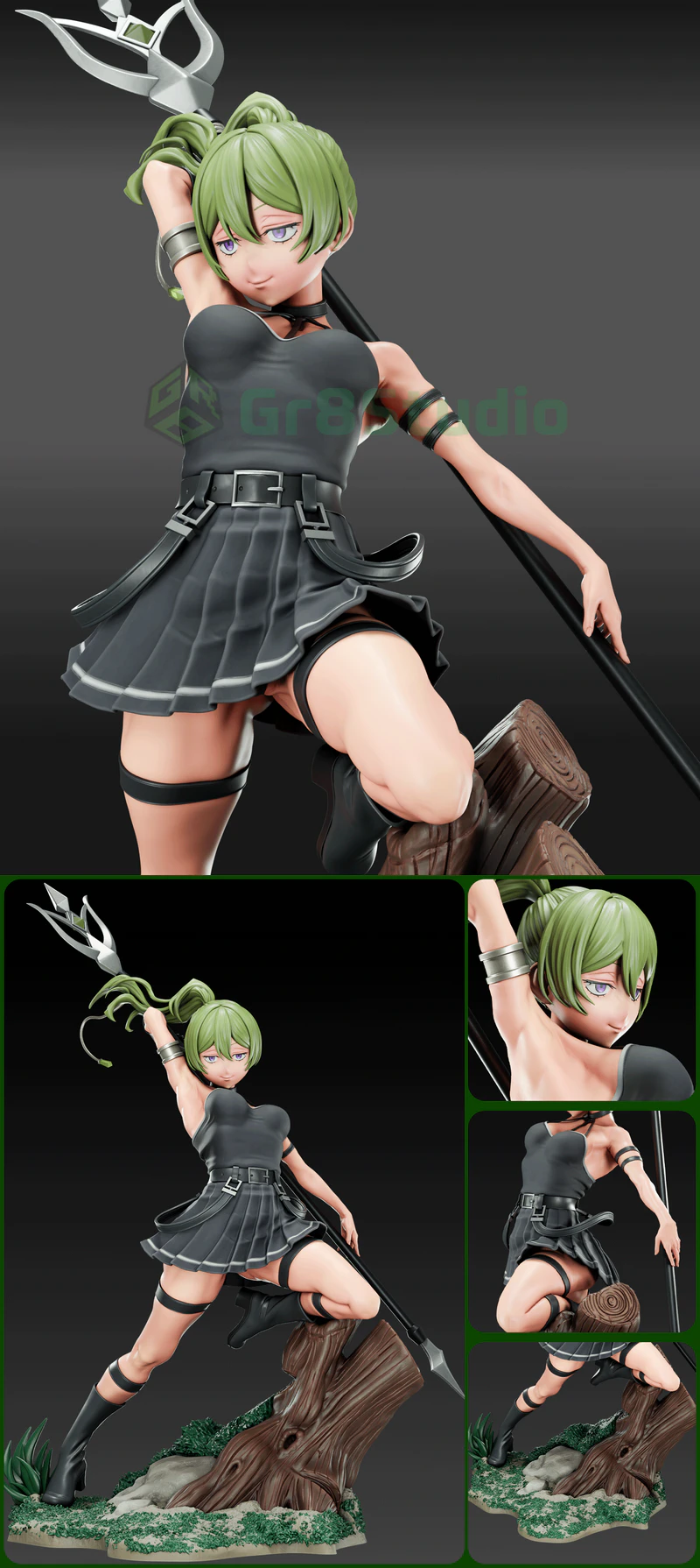 Sousou no Frieren – Ubel STL model for 3D printing