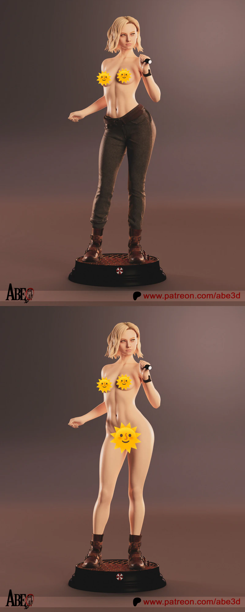 Grace Ashcroft Re Requiem Extra STL model for 3D printing