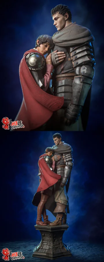 Guts and Casca – Berserk STL model for 3D printing