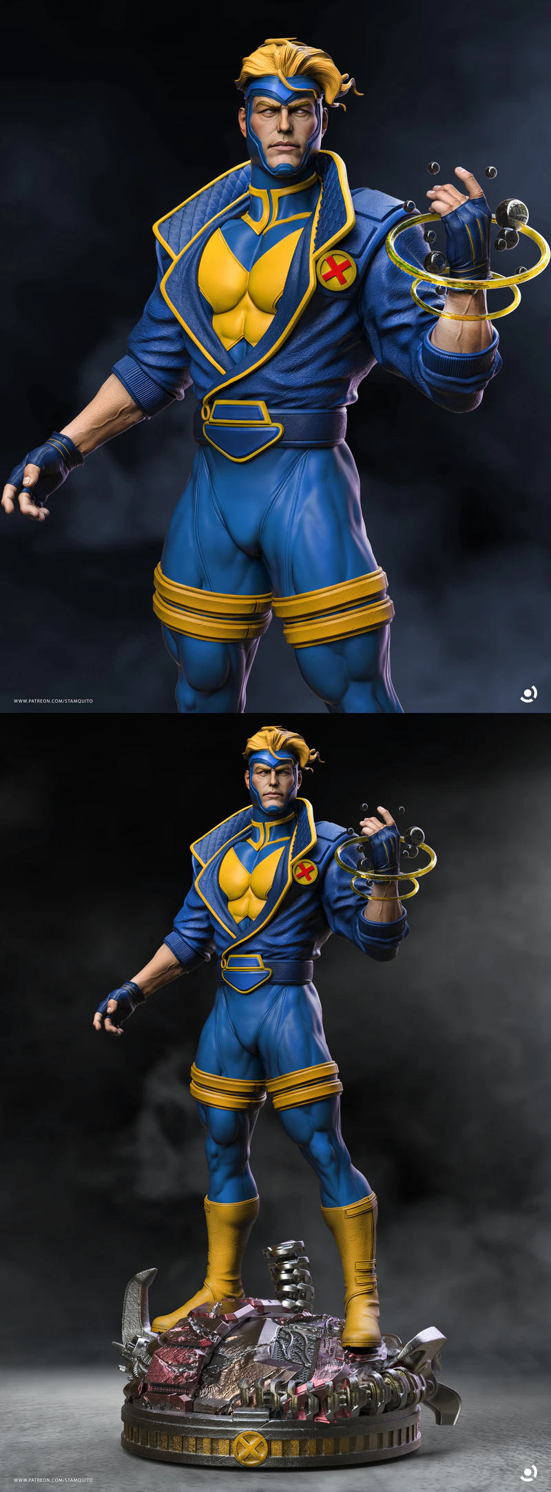HAVOK 3D Printable STL Figure for Resin Printer STL model for 3D printing