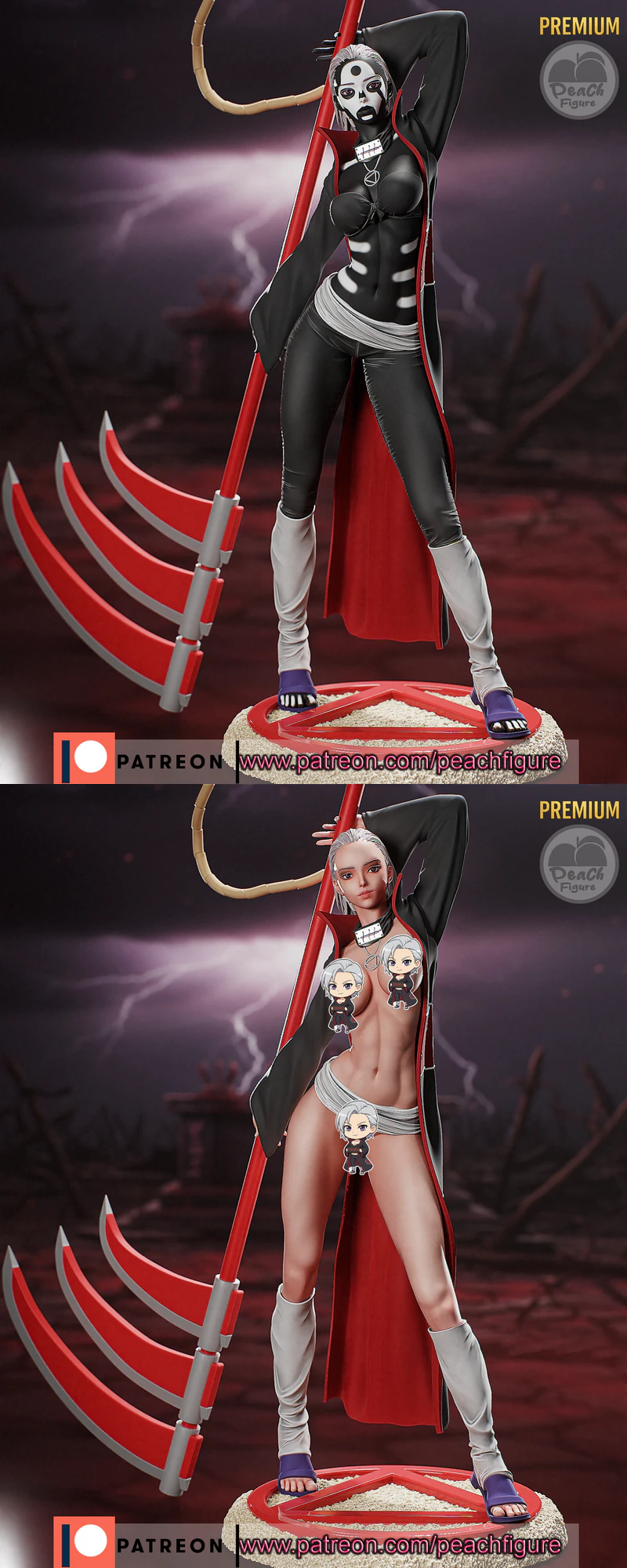 HIDAN 3D Printable STL Model for Resin Printer STL model for 3D printing