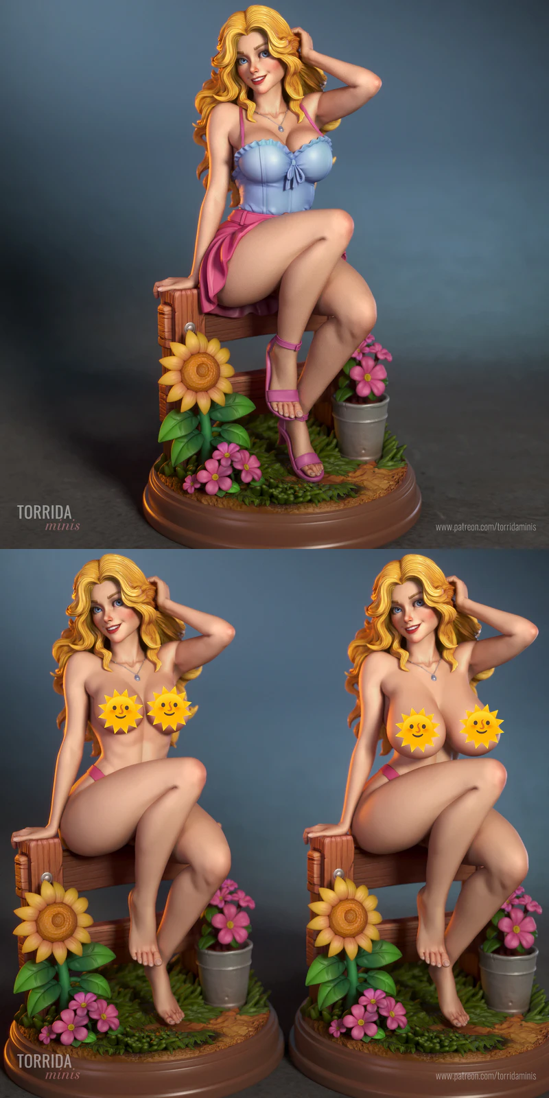 Haley – Stardew Valley STL model for 3D printing