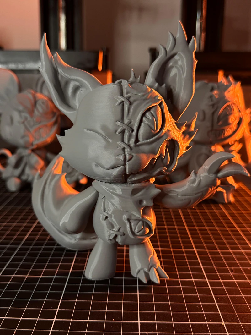 Halloween Friends Fox 3D Printable Figurine STL Model STL model for 3D printing
