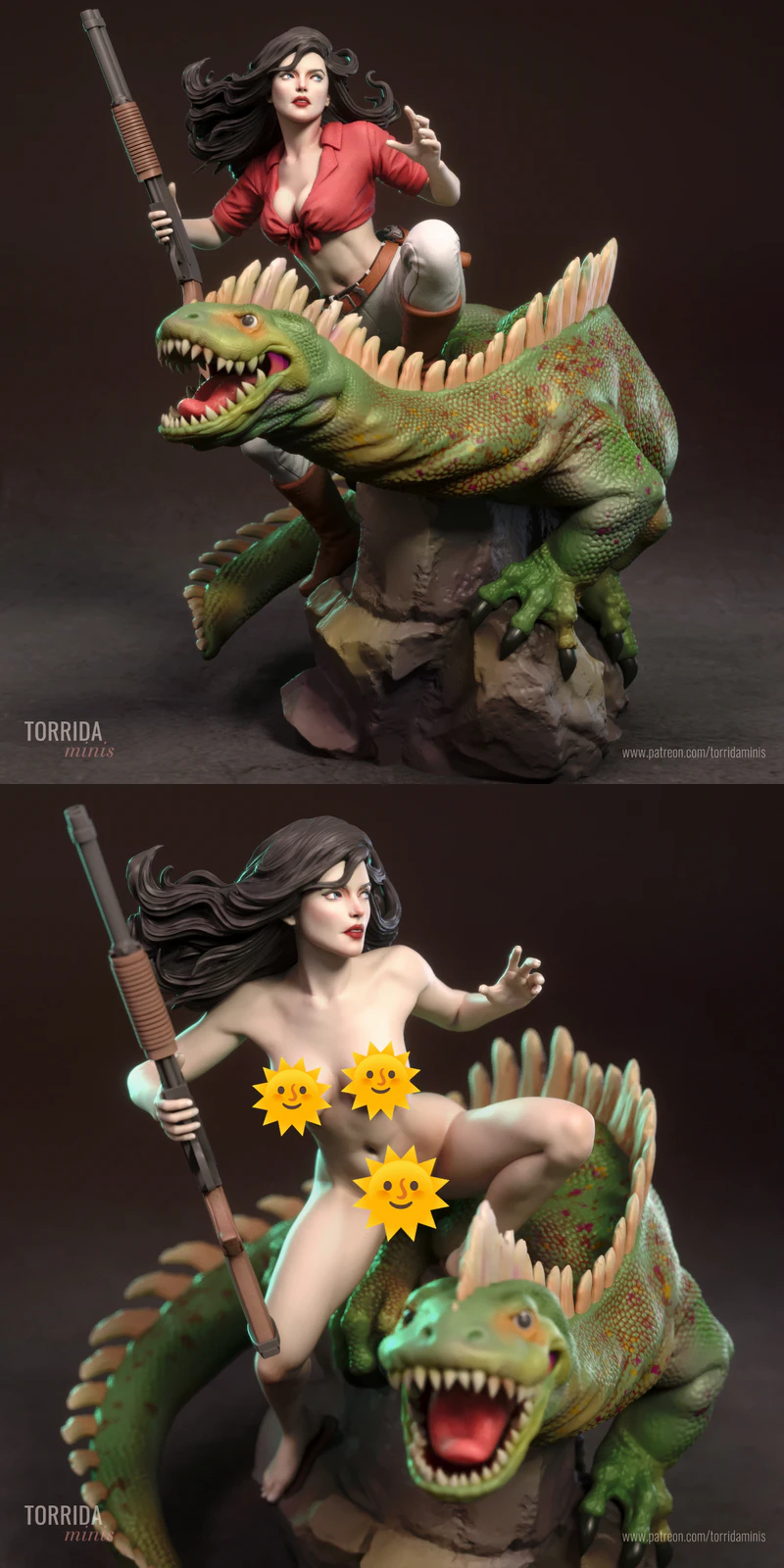 Hannah Dundee STL Figure for 3D Printing STL model for 3D printing