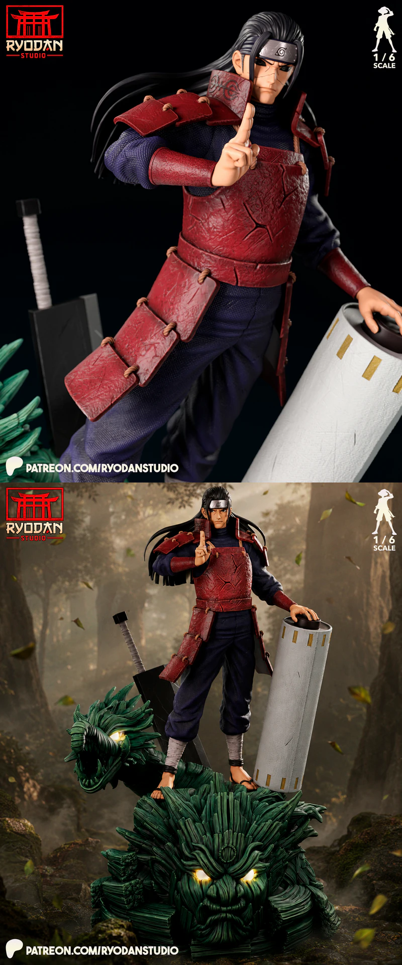 Hashirama Senju STL model for 3D printing
