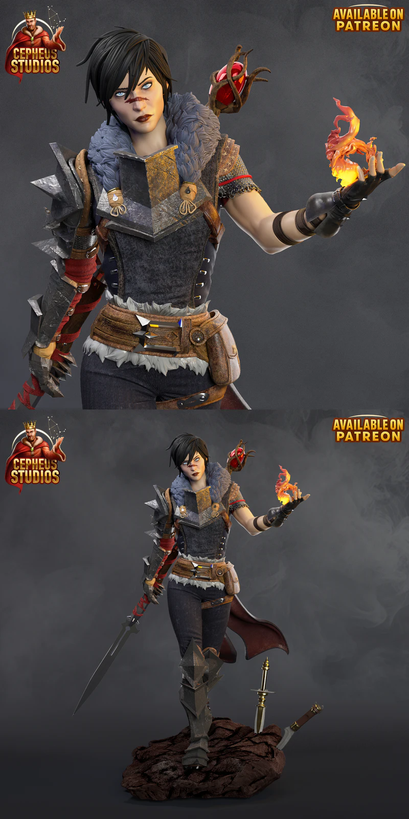Hawke – Dragon Age STL model for 3D printing