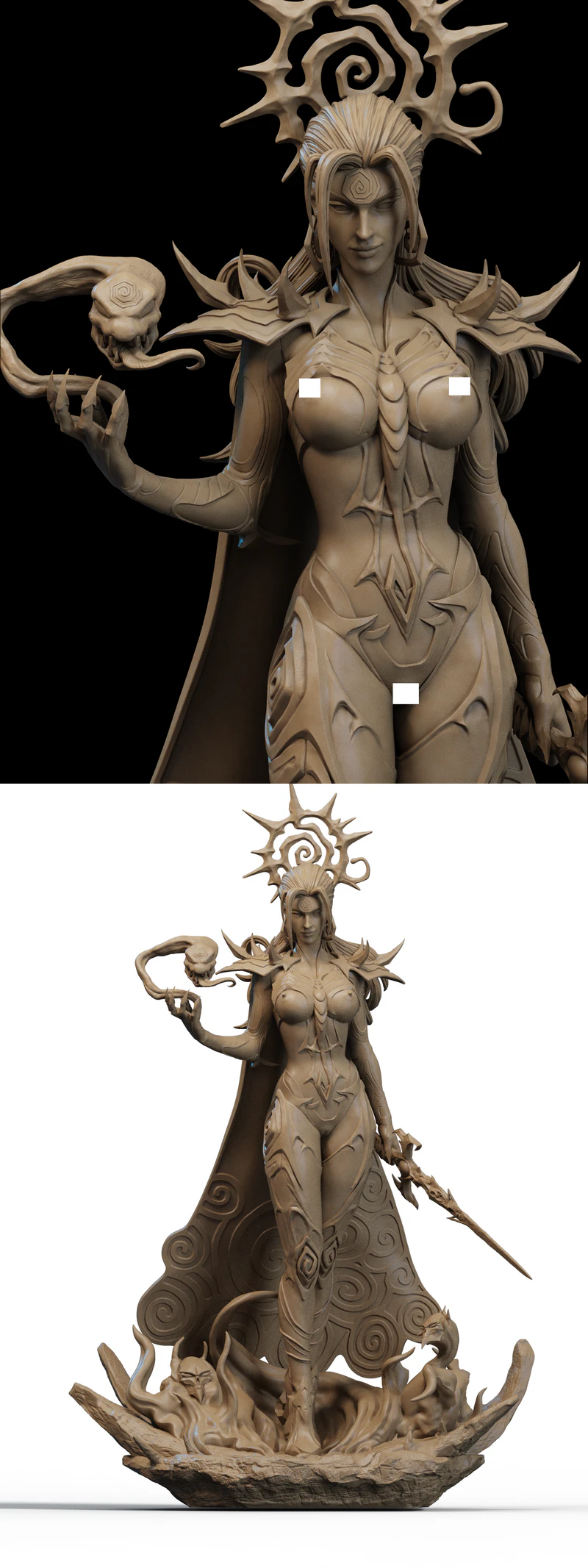 Hela Extra STL model for 3D printing