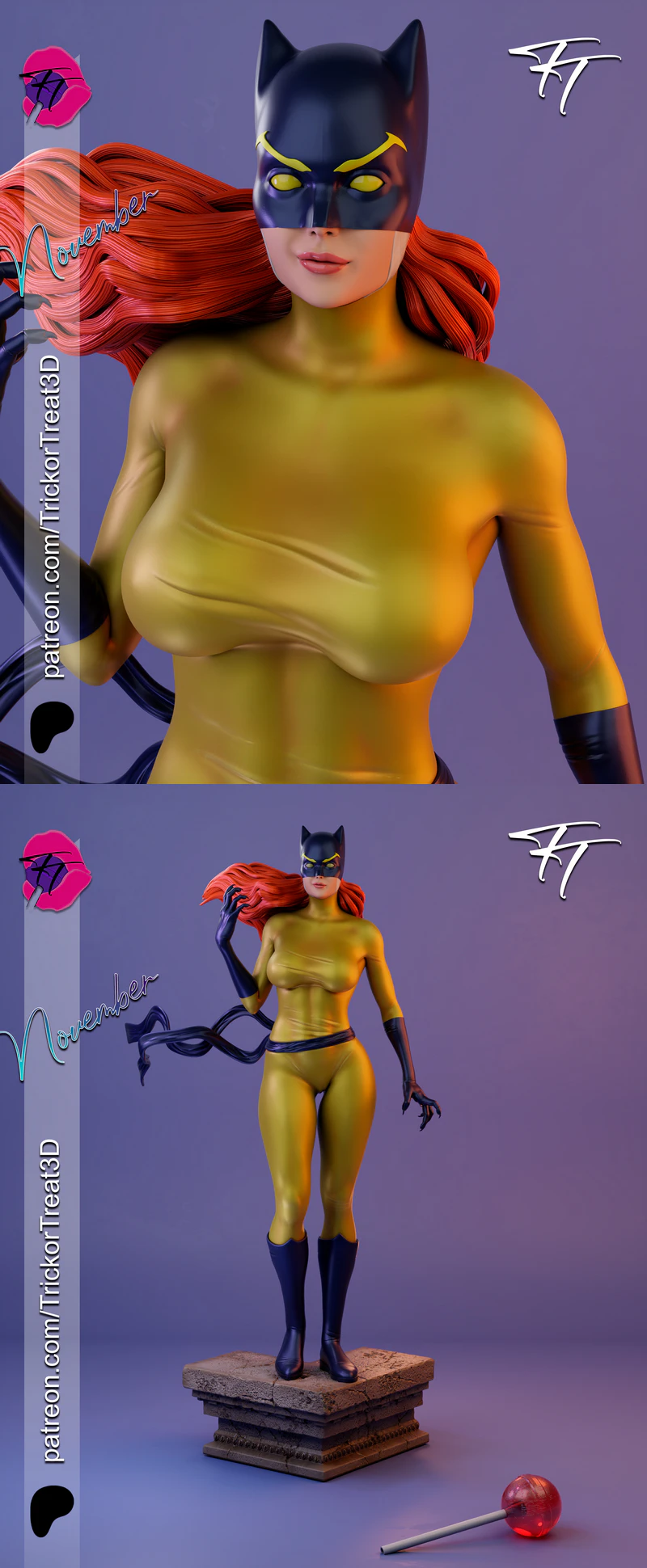 Hellcat STL model for 3D printing