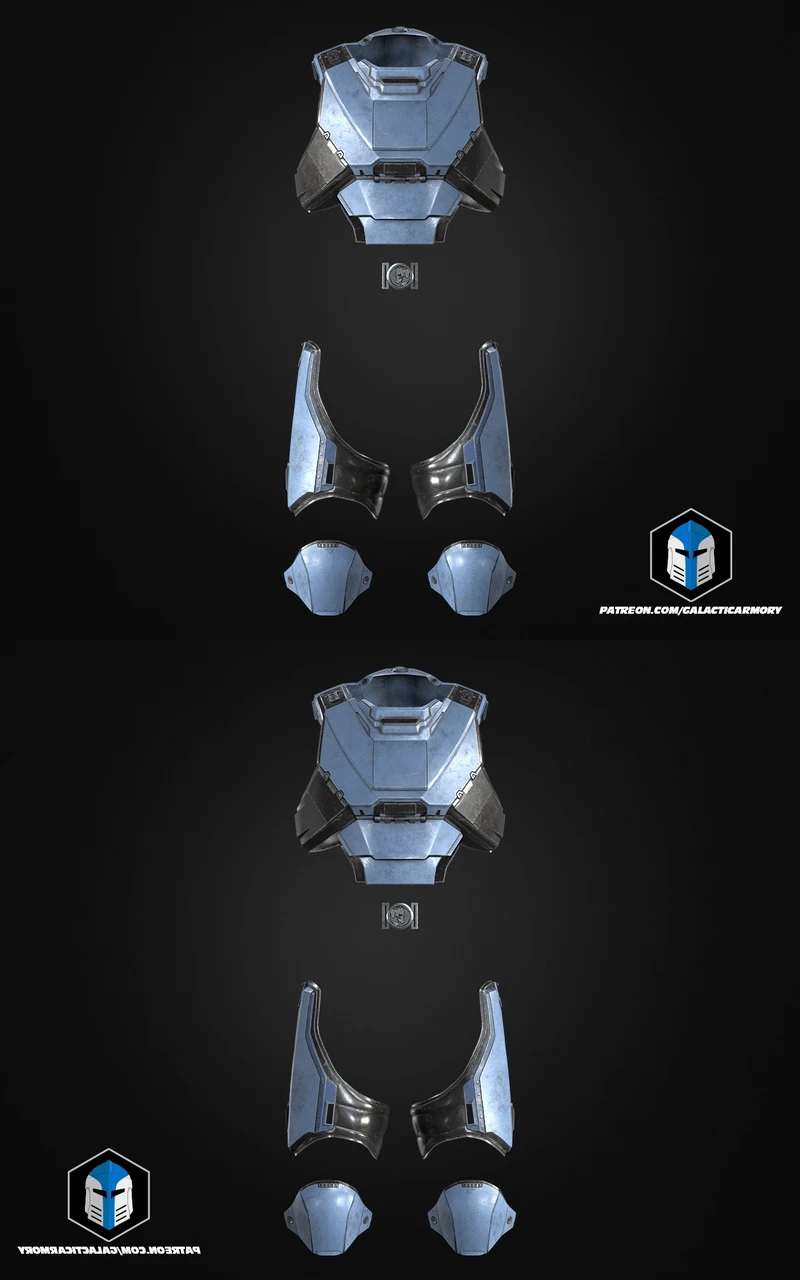 Helldivers 2 – SEAF Trooper Armor 3D Printable STL Model STL model for 3D printing