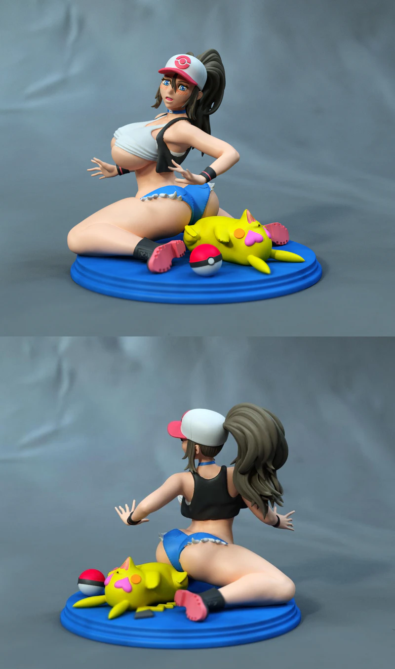 Hilda Pokemon STL 3D Printable Figure STL model for 3D printing
