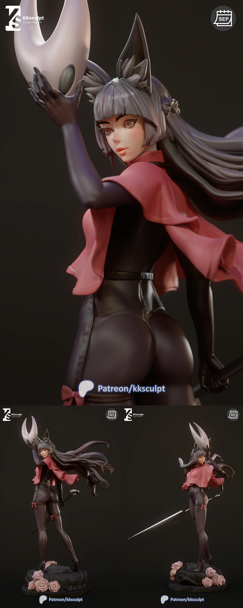 Hollow Knight Miyabi STL 3D Printable Model STL model for 3D printing