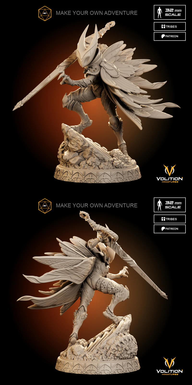 Hornet – For Board Game – Silksong – Hollow Knight STL model for 3D printing