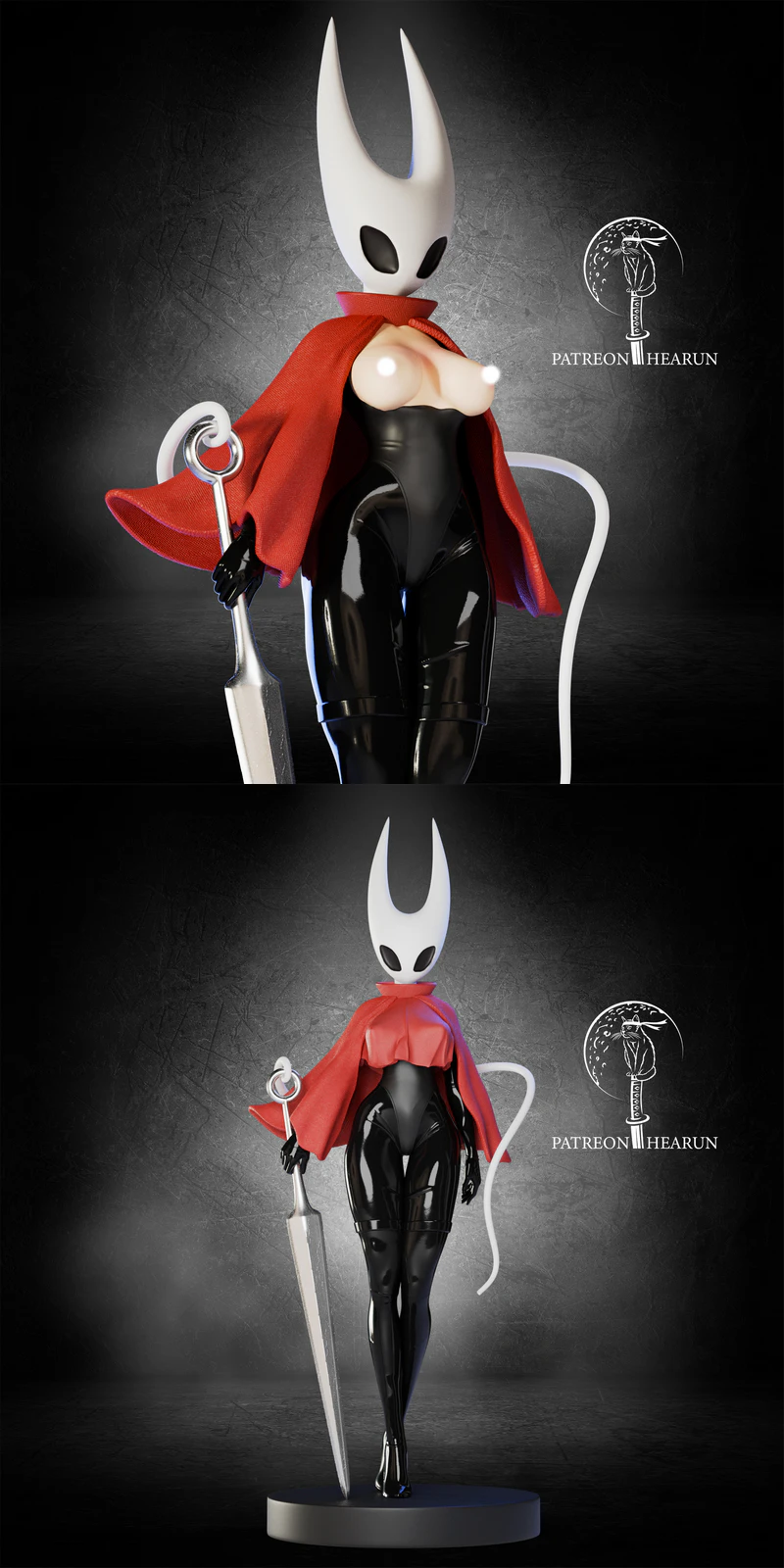 Hornet Hollow Knight Silksong STL model for 3D printing