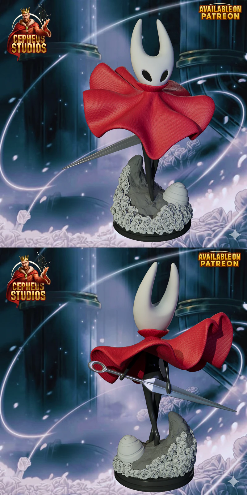 Hornet – Hollow Knight STL model for 3D printing