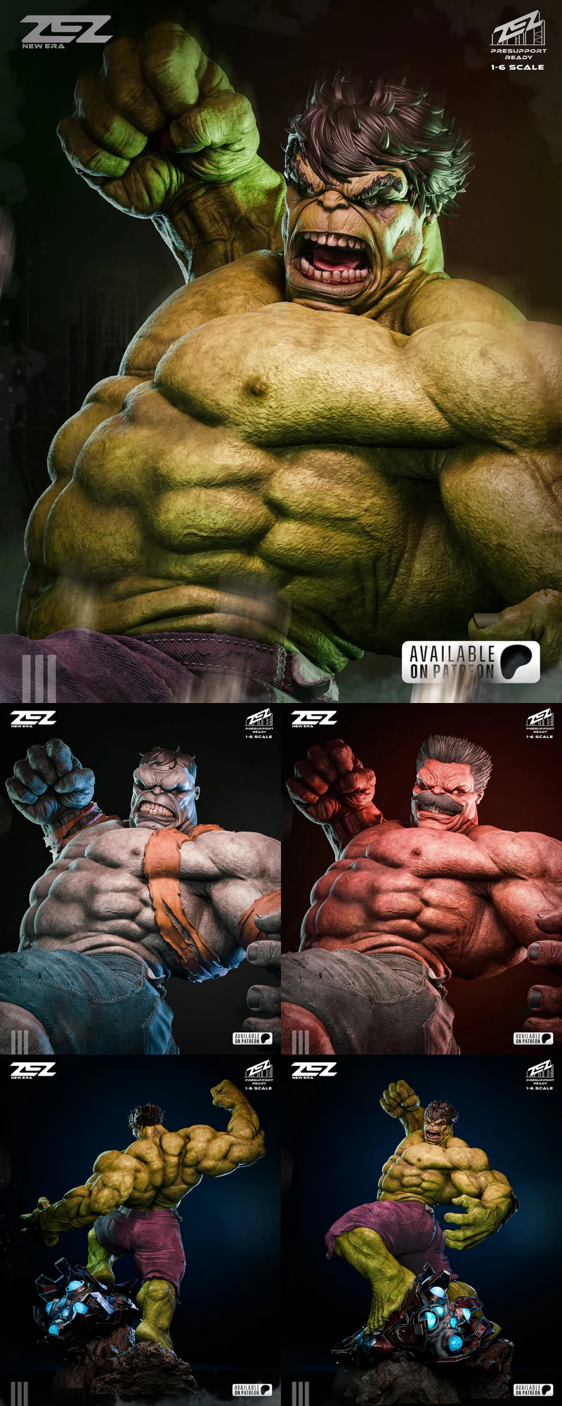 Hulk 3D Printable STL Model STL model for 3D printing