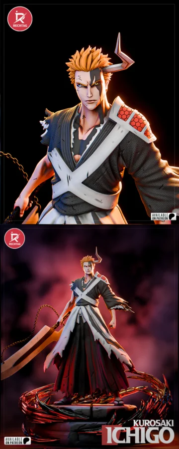 Ichigo – Horn of Salvation STL model for 3D printing