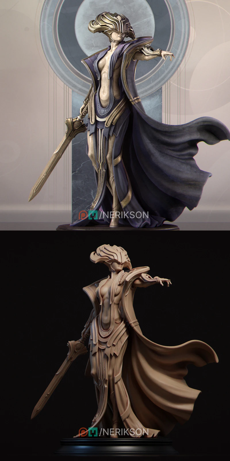 Incarnation of Destiny STL model for 3D printing