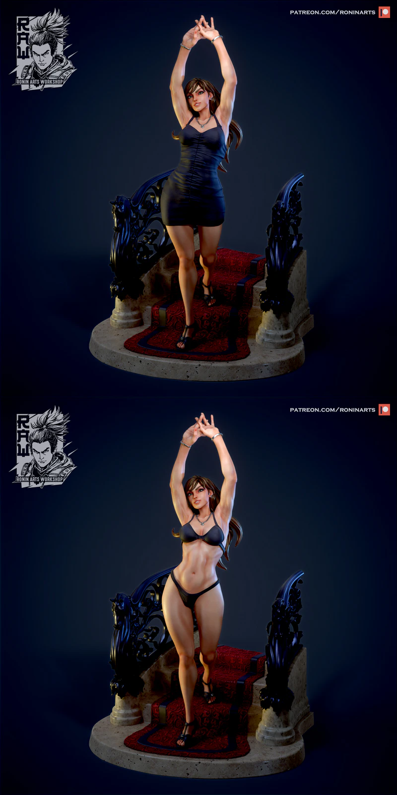 Irene Pin Up 3D Printable STL Model STL model for 3D printing