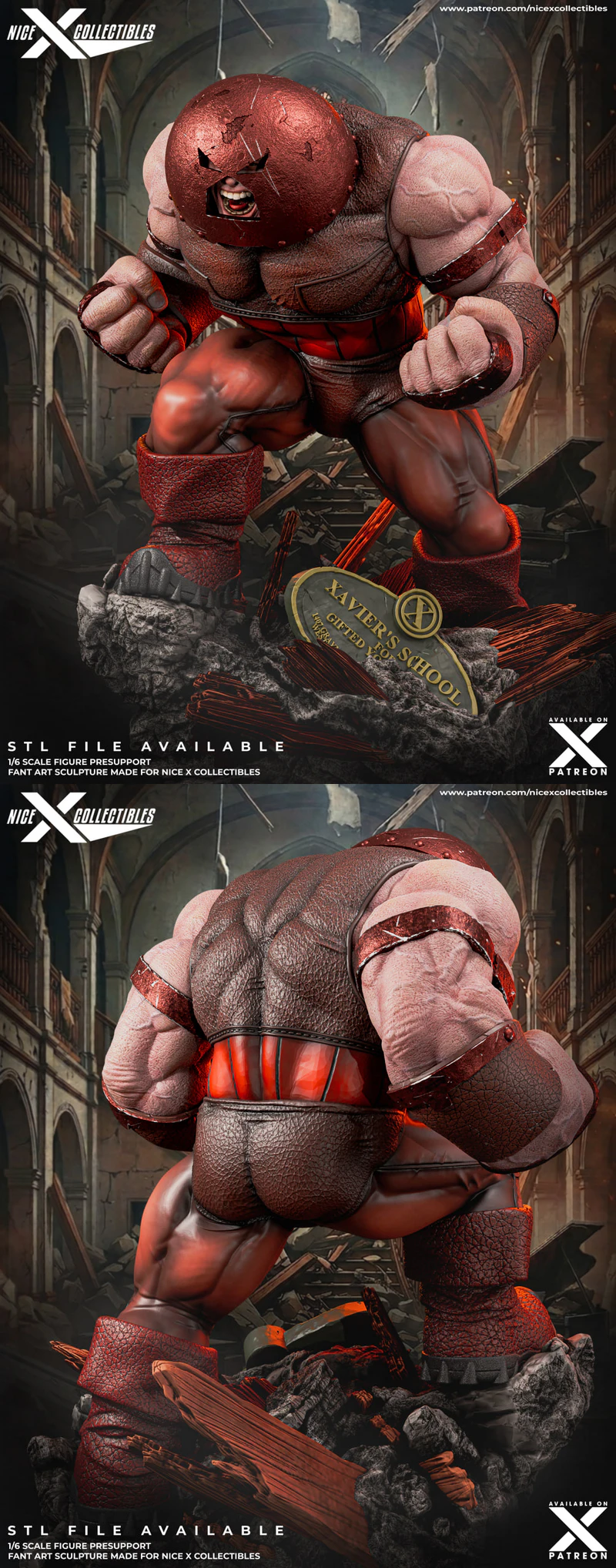 JUGGERNAUT STL model for 3D printing