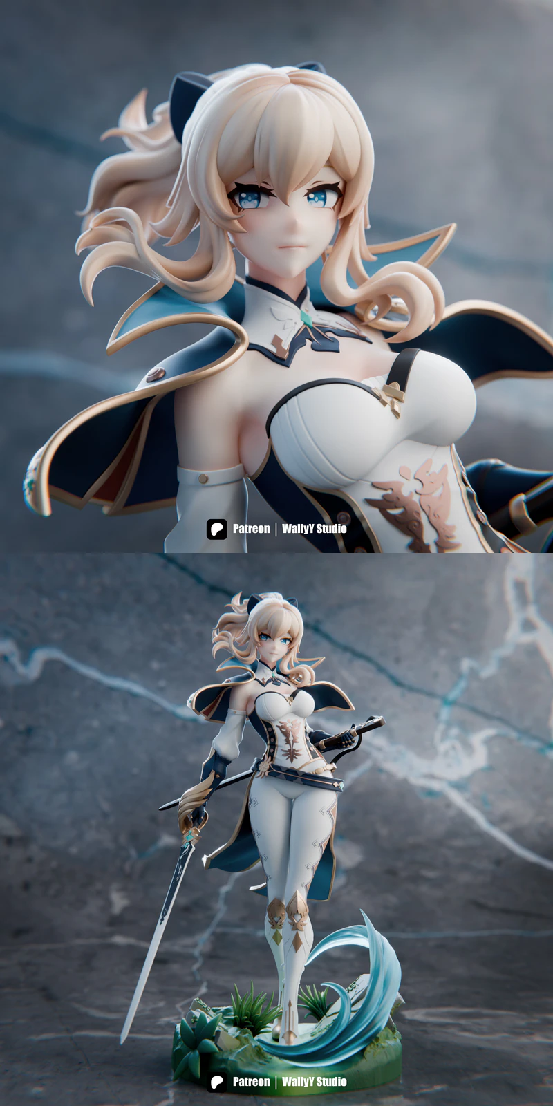 Jean – Genshin Impact STL model for 3D printing