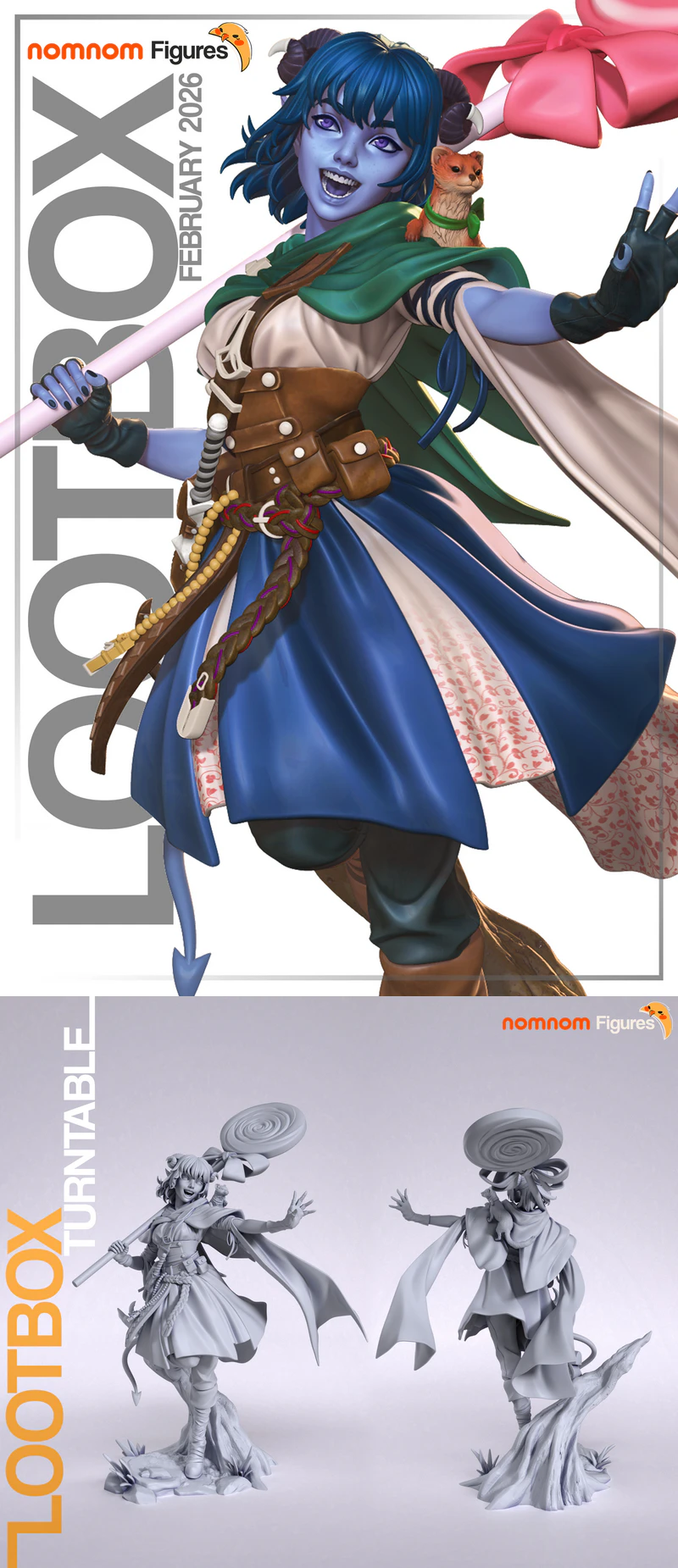 Jester Lavorre – The Mighty Nein STL File for 3D Printing STL model for 3D printing