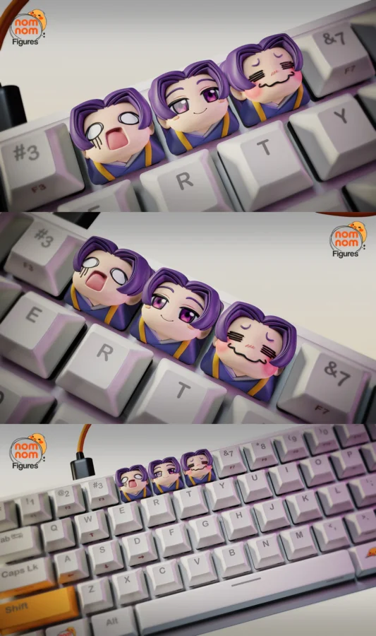 Jinshi – Apothecary Diaries Keycaps STL model for 3D printing