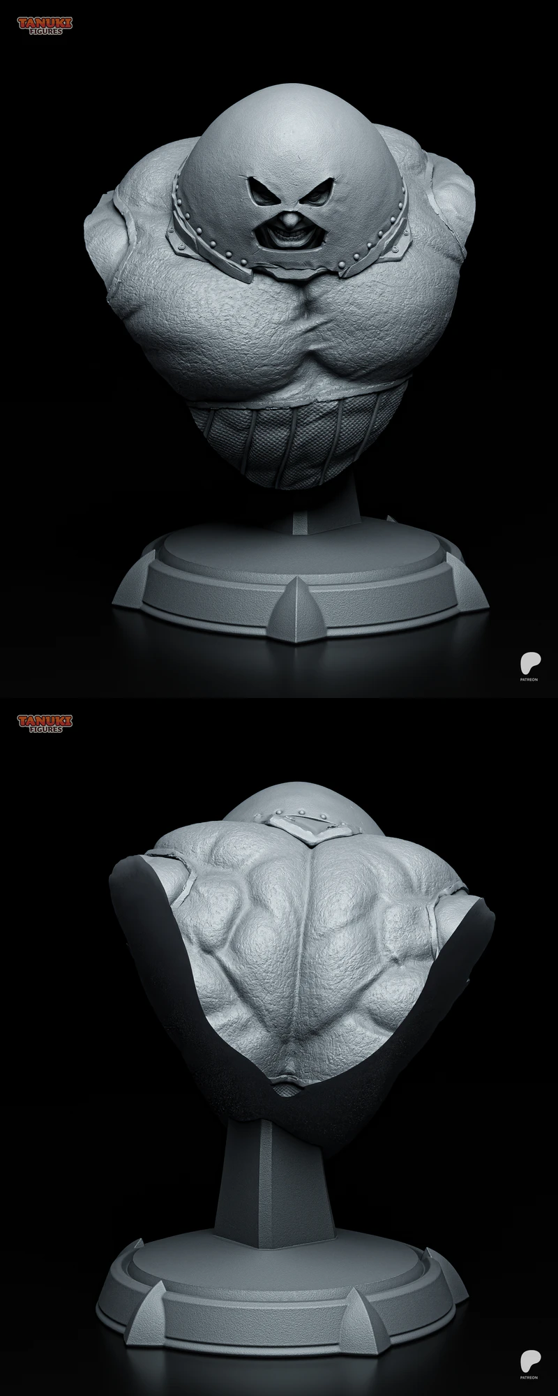 Juggernaut – X-Men – Bust STL model for 3D printing