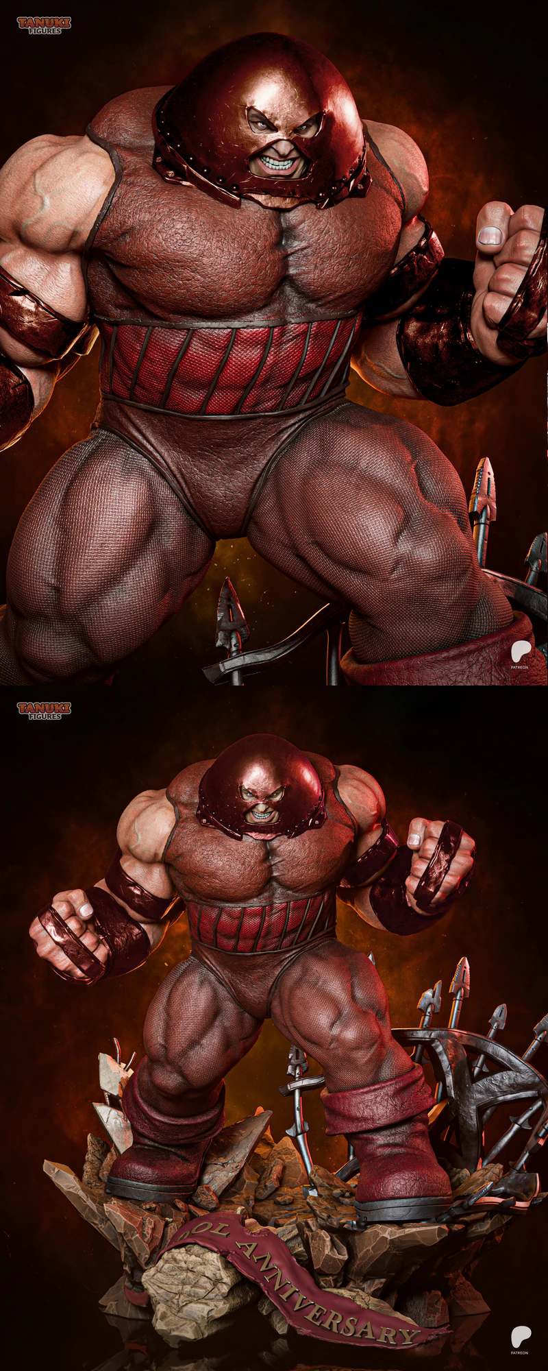 Juggernaut – X-Men STL model for 3D printing