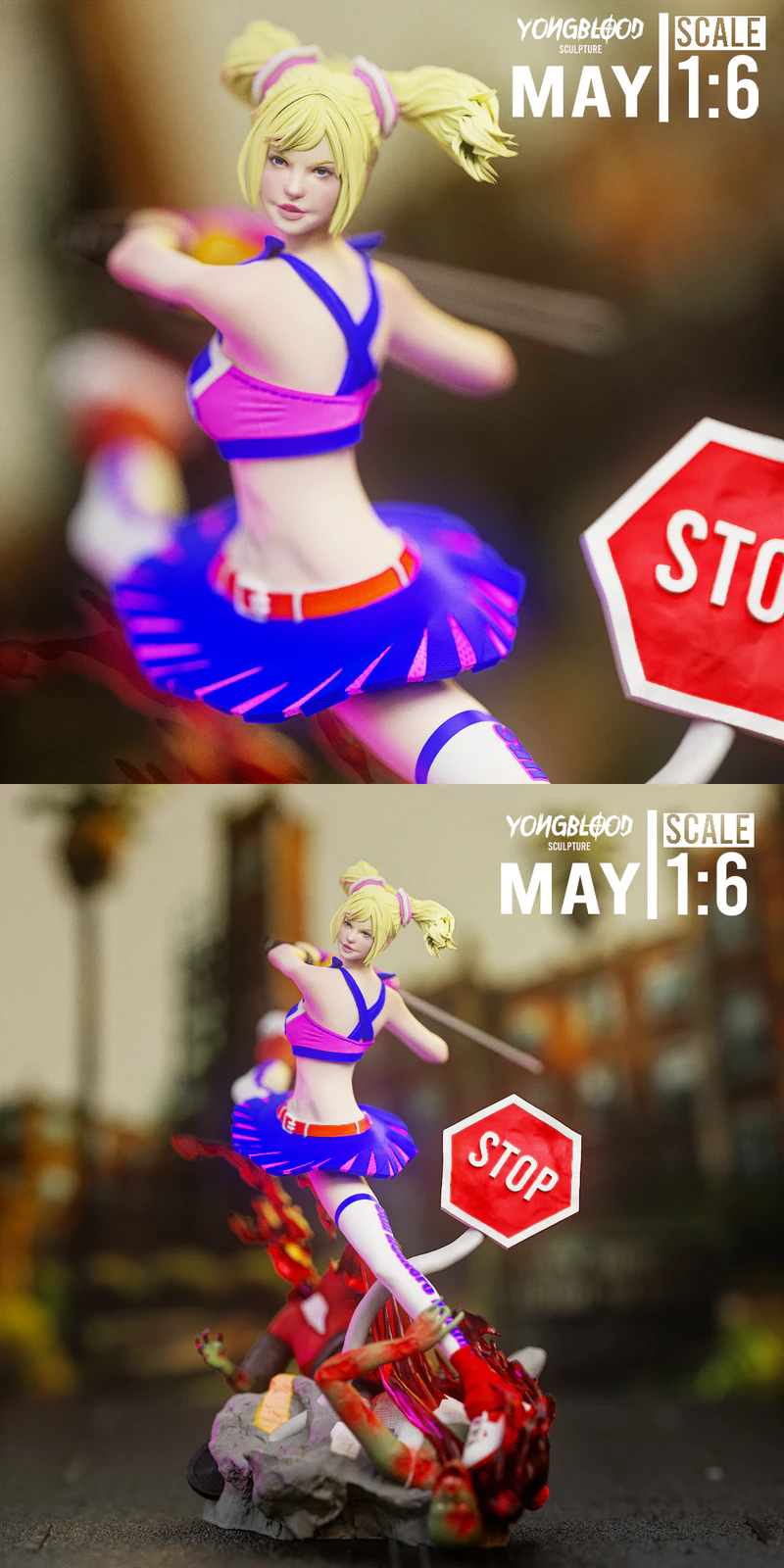 Juliet Starling – Lollipop Chainsaw STL model for 3D printing