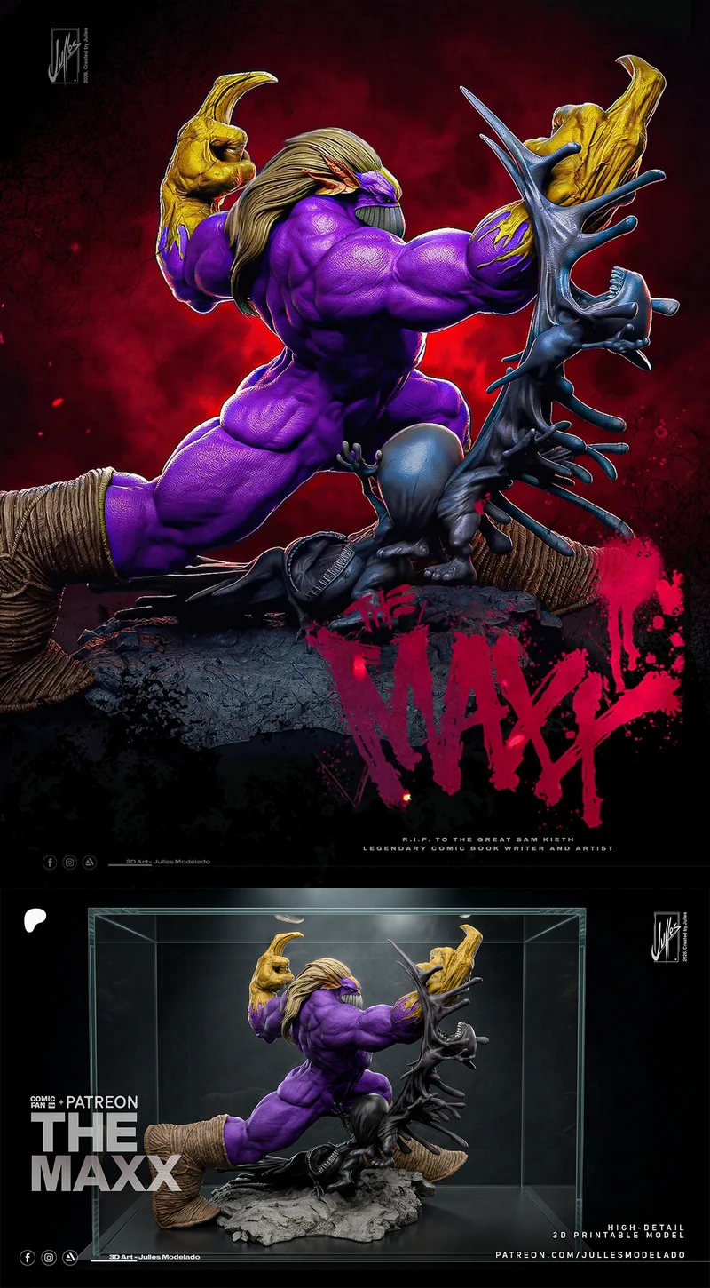 The Maxx STL model for 3D printing