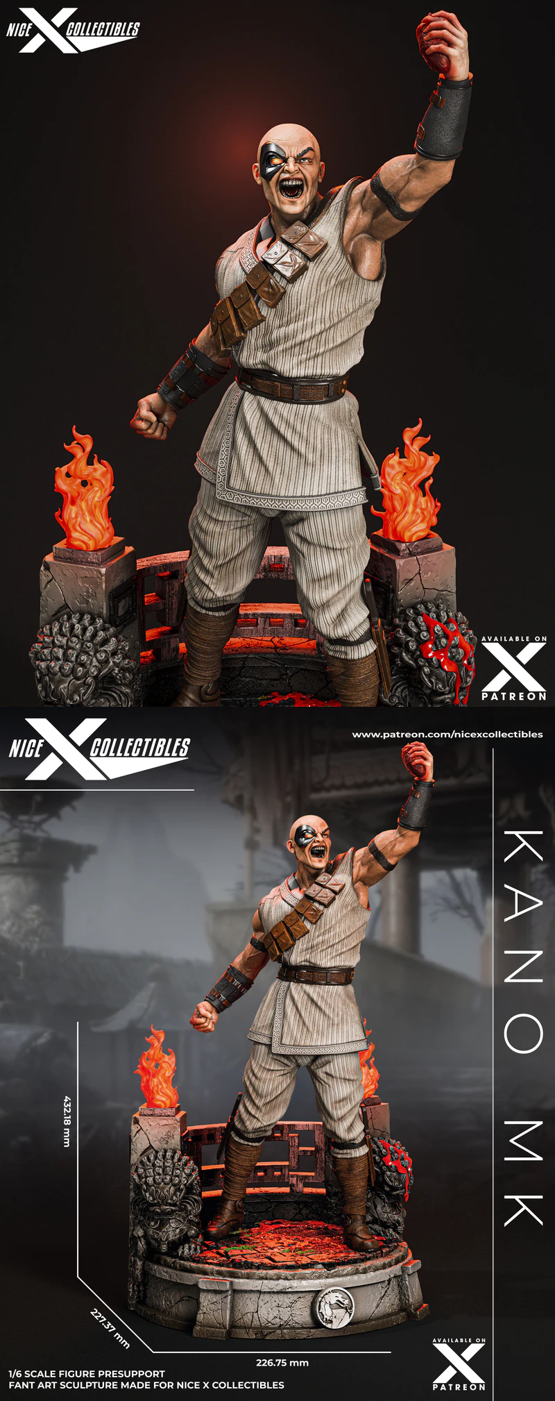 KANO MK – Inspired by Fighting Game Legends STL model for 3D printing