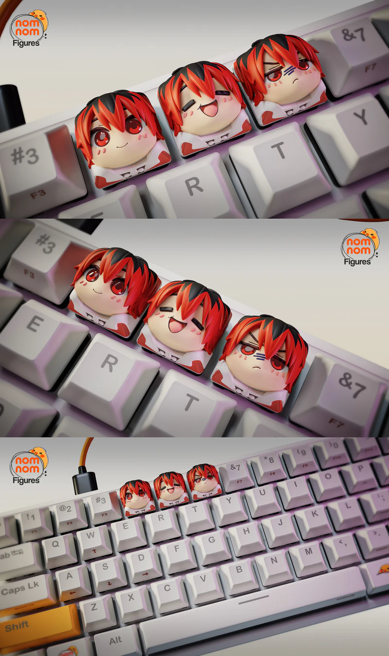 KEYCAPS Stark Frieren STL File for 3D Printer STL model for 3D printing