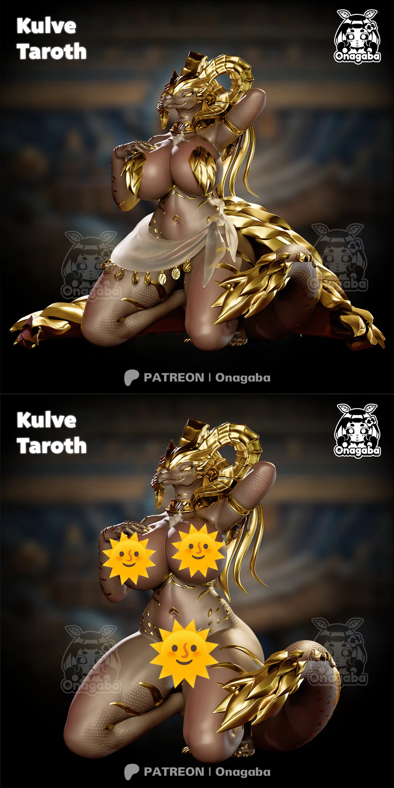 KULVE TAROTH STL model for 3D printing