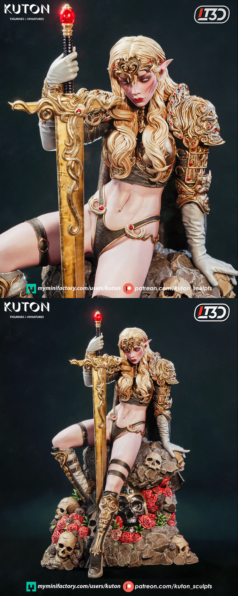 Kaelenor STL model for 3D printing
