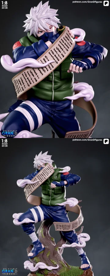 Kakashi – Naruto STL model for 3D printing