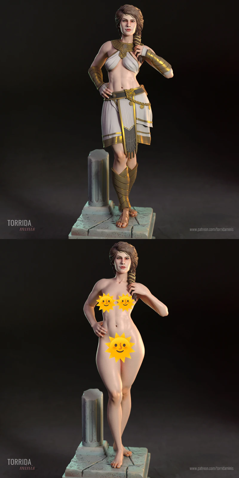 Kassandra STL File for 3D Printing STL model for 3D printing